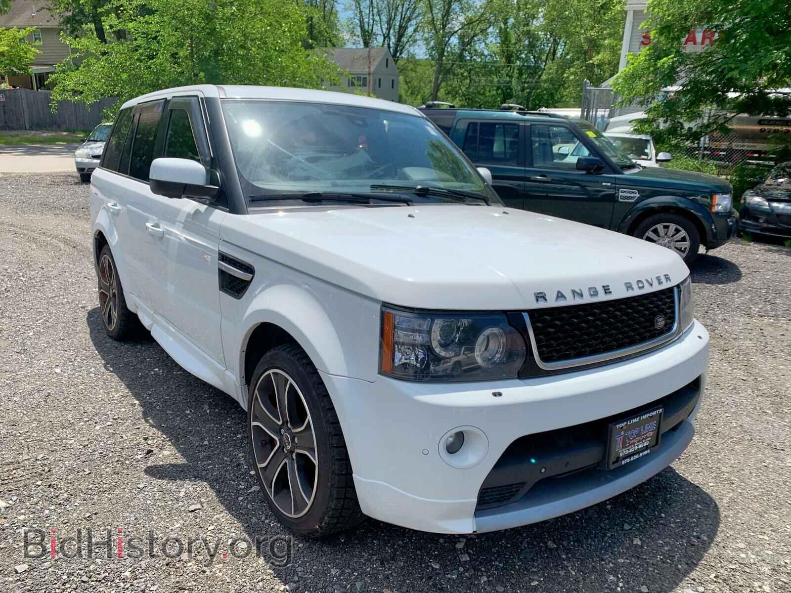 2013 LAND ROVER RANGE ROVE - VIN: SALSP2E42DA787411 - Фото 2