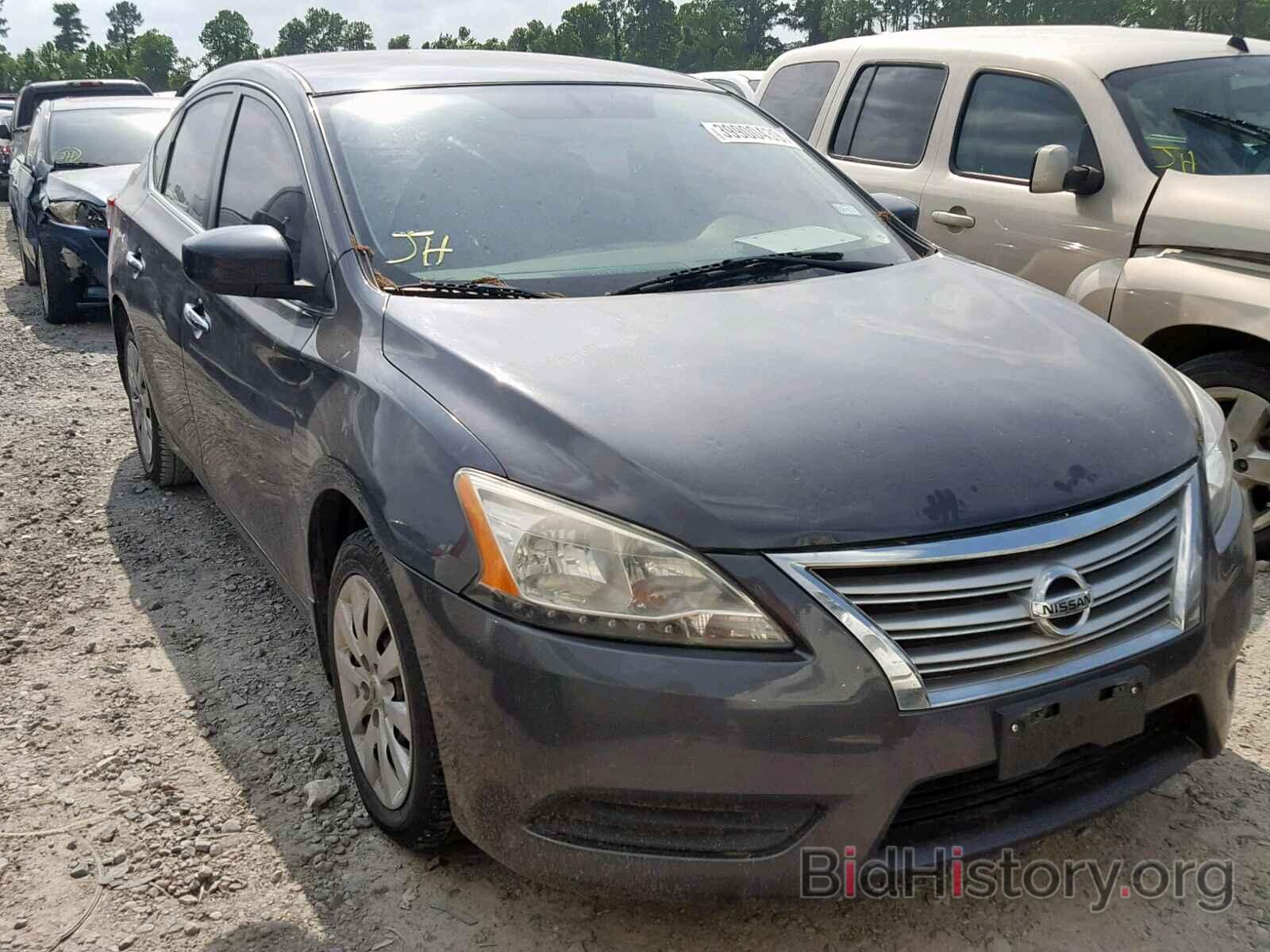 Photo 1N4AB7AP7EN854907 - NISSAN SENTRA 2014