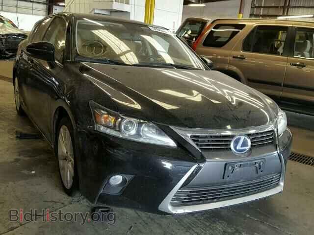 Фотография JTHKD5BH1E2178104 - LEXUS CT 200 2014