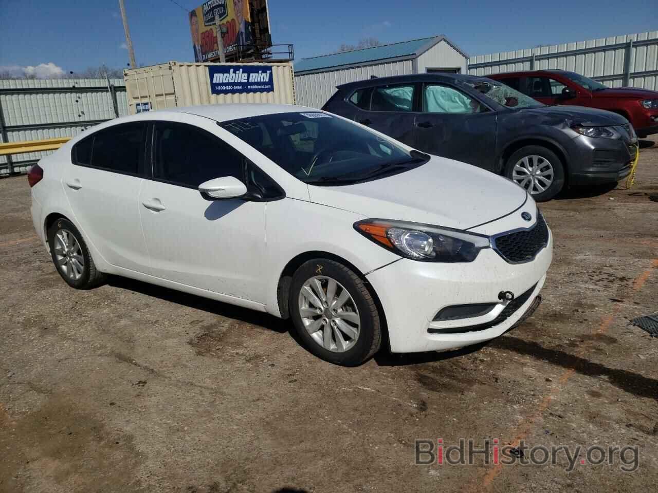 Photo KNAFX4A61G5516538 - KIA FORTE 2016