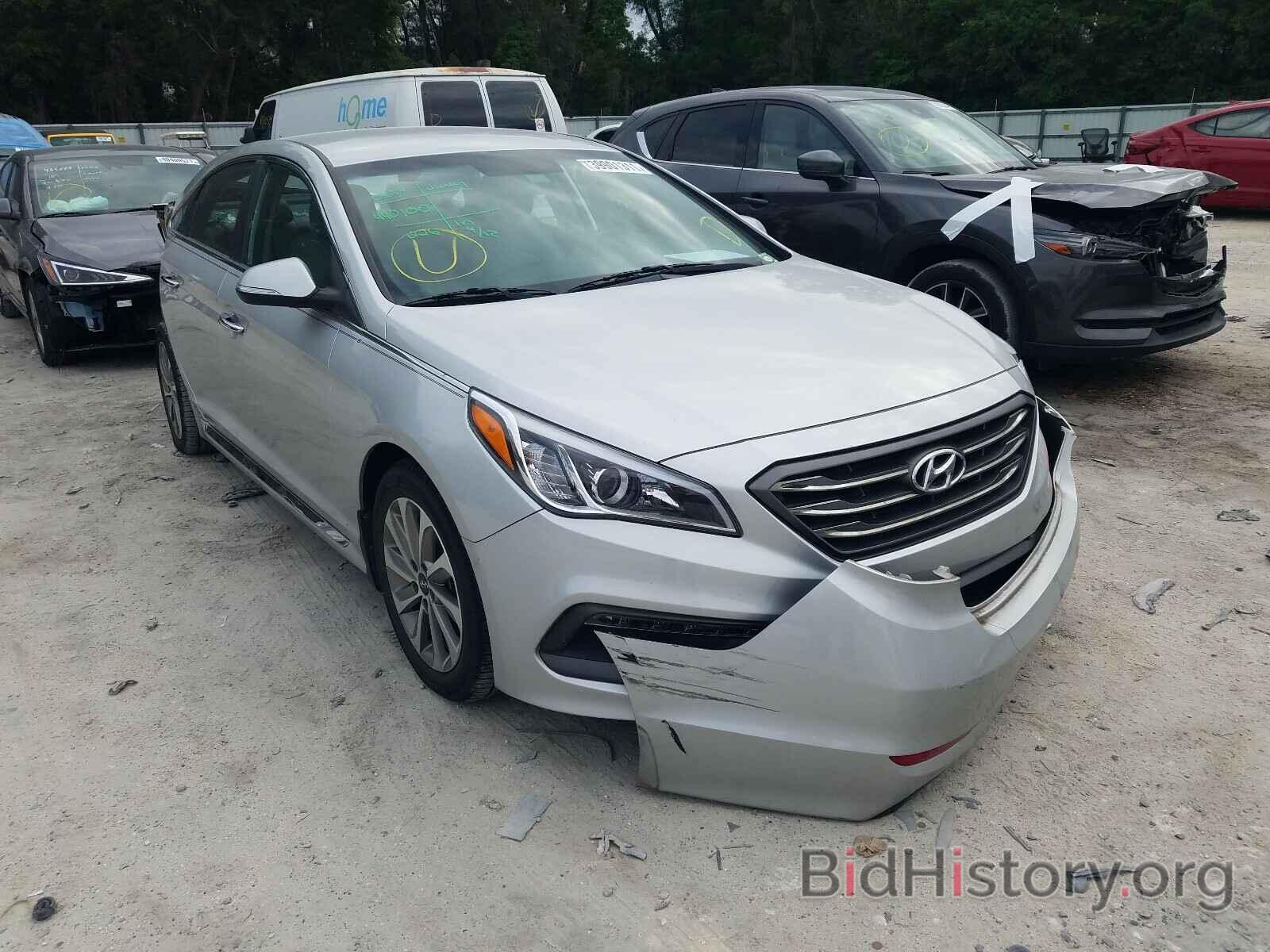 Photo 5NPE34AF9FH131804 - HYUNDAI SONATA 2015