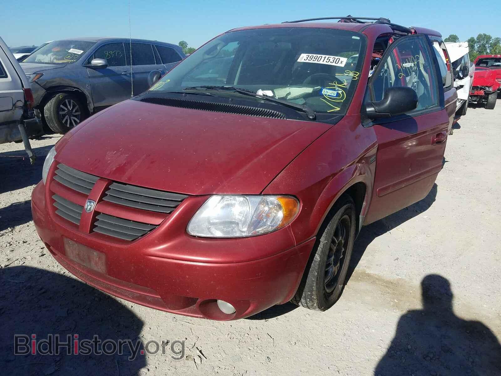 2007 DODGE CARAVAN - VIN: 2D4GP44LX7R356951 - Фото 2