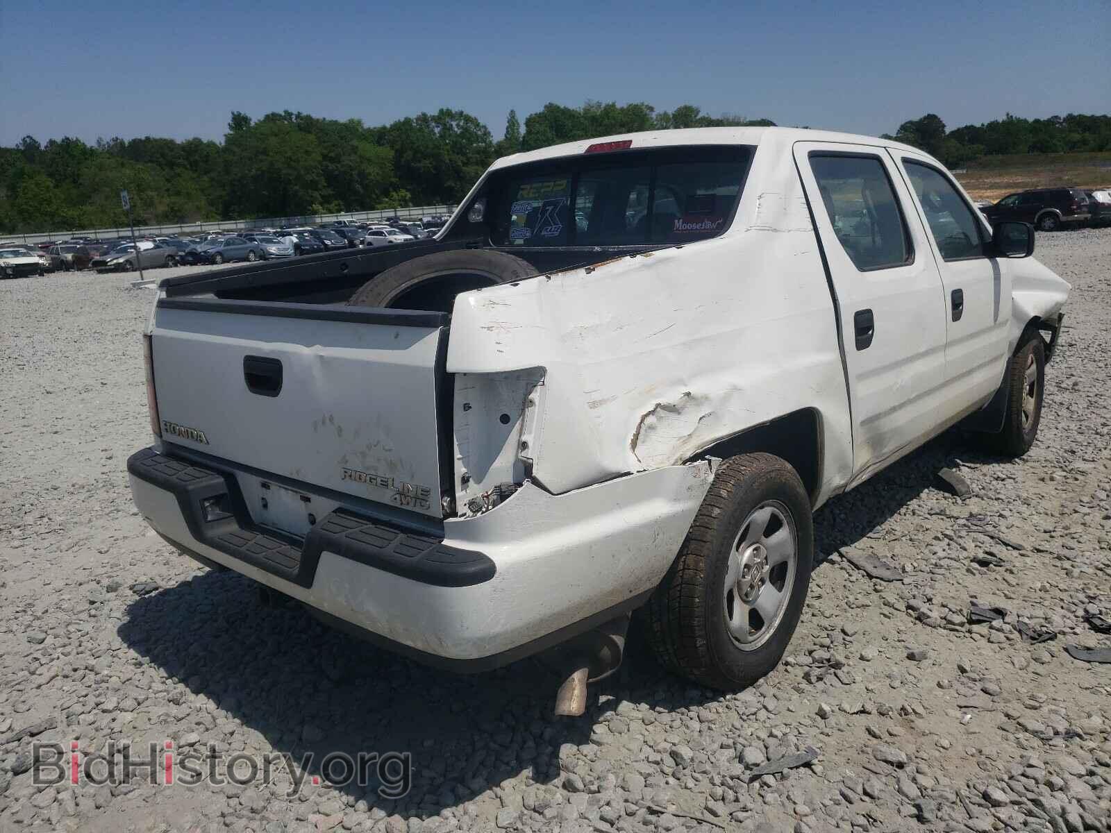 2010 HONDA RIDGELINE - VIN: 5FPYK1F27AB010501 - Фото 4