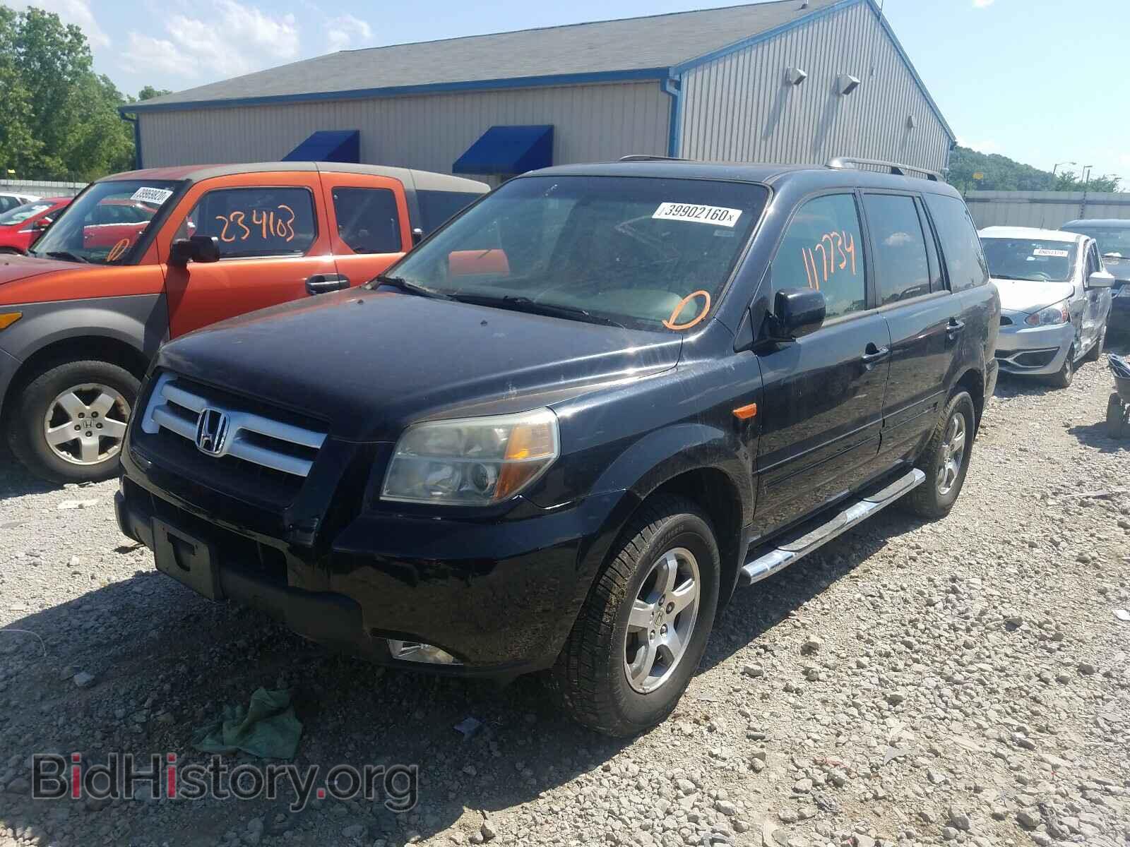 2006 HONDA PILOT - VIN: 2HKYF18506H559258 - Фото 2
