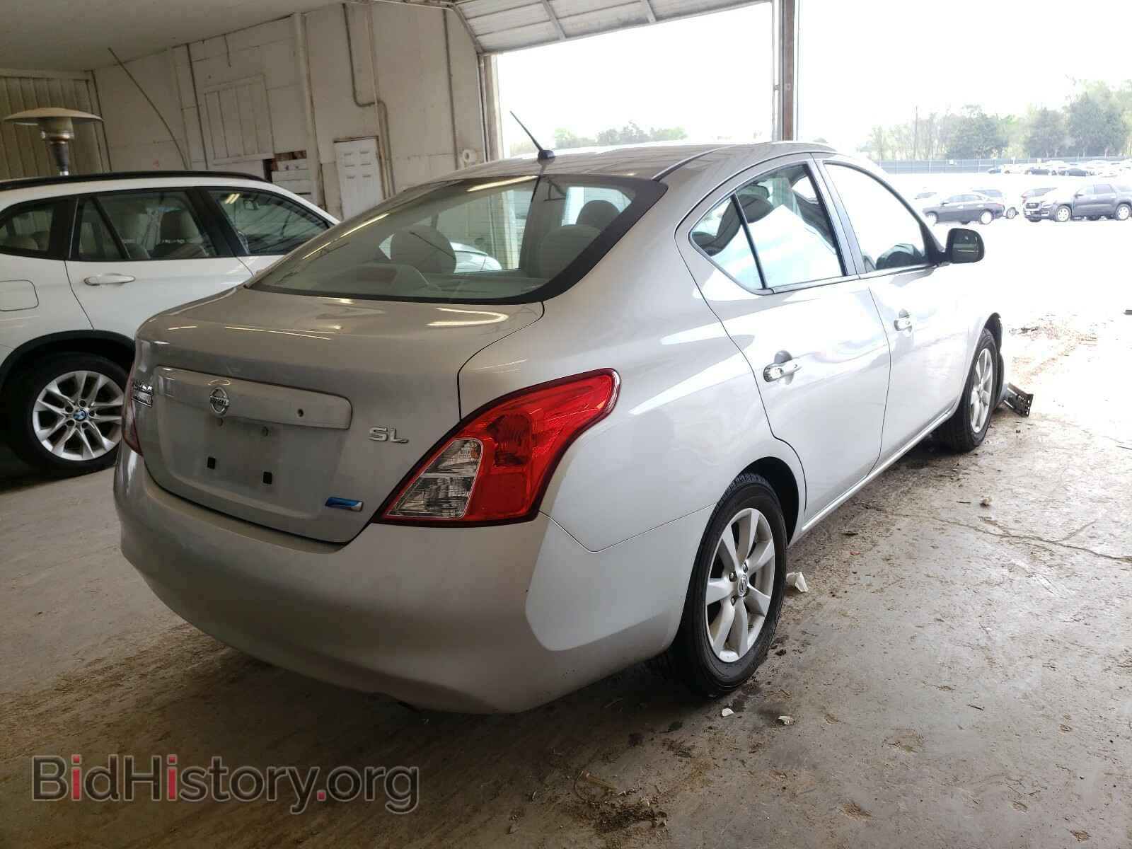 2012 NISSAN VERSA - VIN: 3N1CN7AP7CL812070 - Фото 4