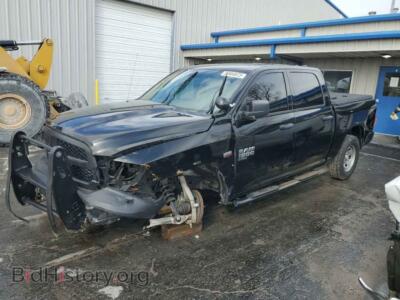 2021 RAM 1500 1500 Class, черный — VIN 1C6RR7XT5MS520010, Copart
