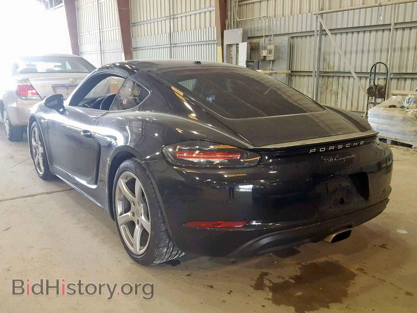 2017 PORSCHE CAYMAN - VIN: WP0AA2A89HS270426 - Фото 3