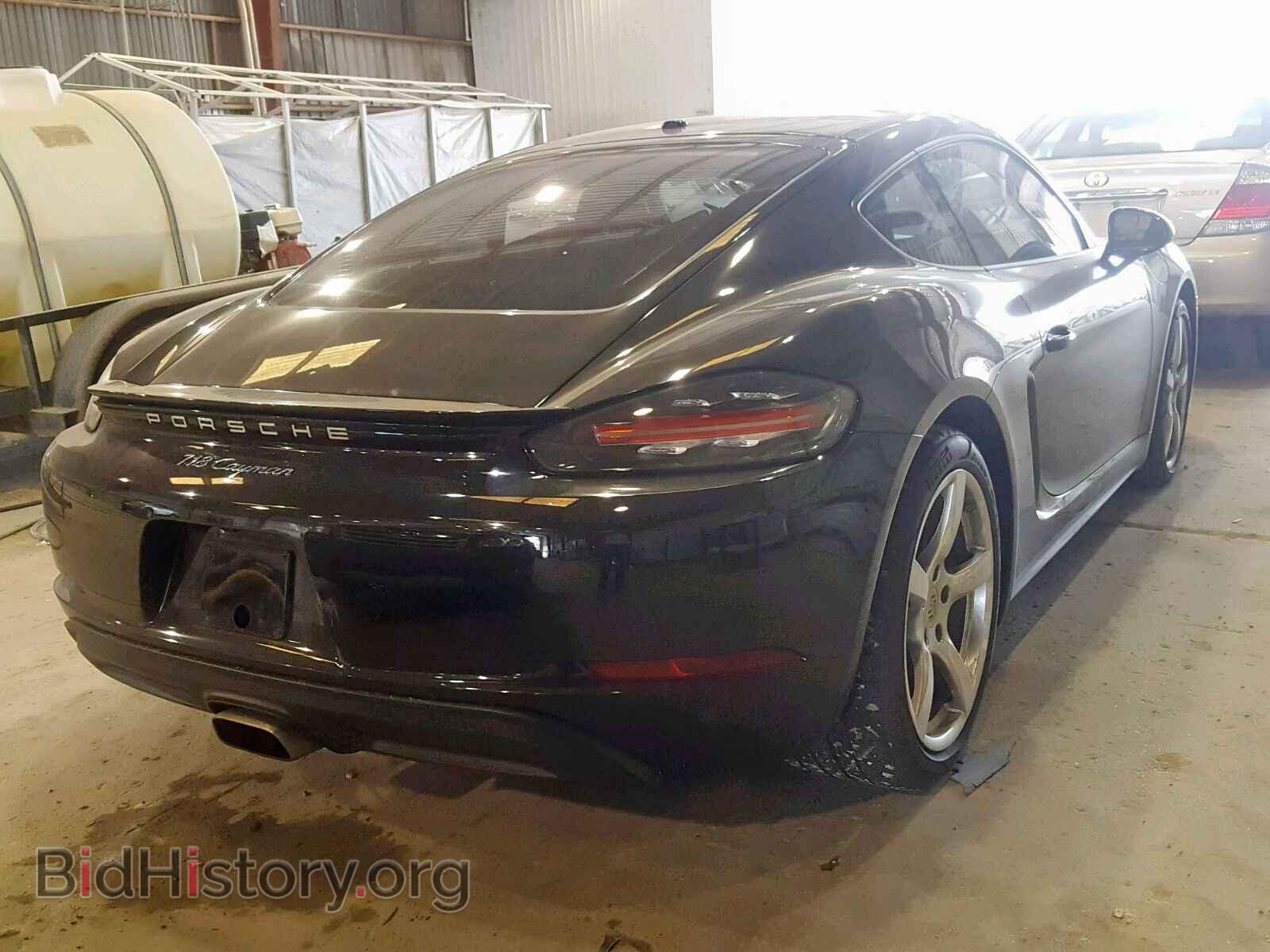2017 PORSCHE CAYMAN - VIN: WP0AA2A89HS270426 - Фото 4