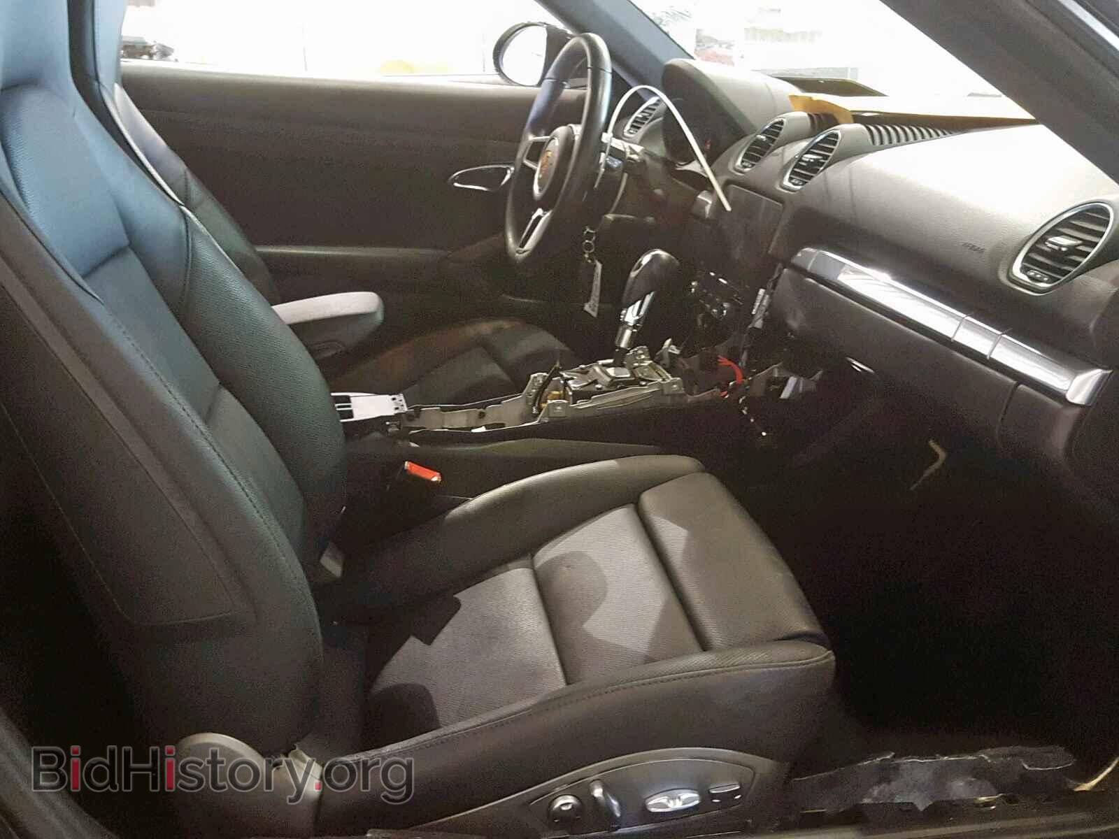 2017 PORSCHE CAYMAN - VIN: WP0AA2A89HS270426 - Фото 5