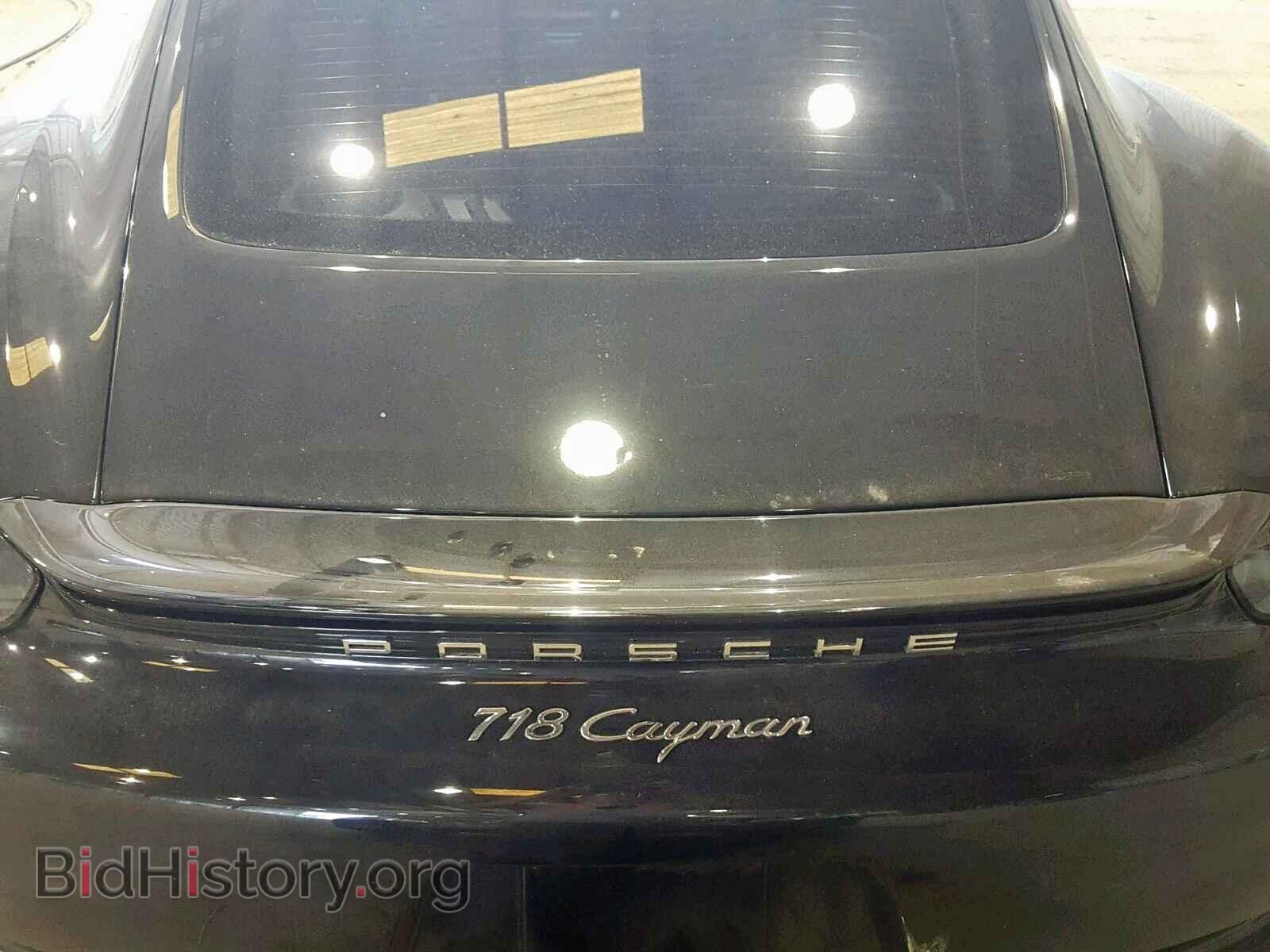 2017 PORSCHE CAYMAN - VIN: WP0AA2A89HS270426 - Фото 7