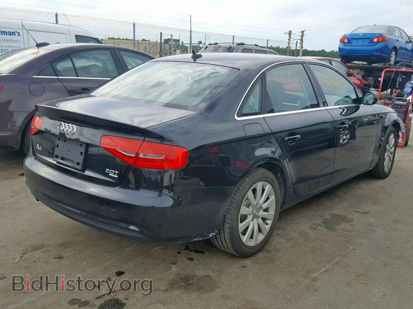 2013 AUDI A4 - VIN: WAUBFAFL8DN005175 - Photo 4