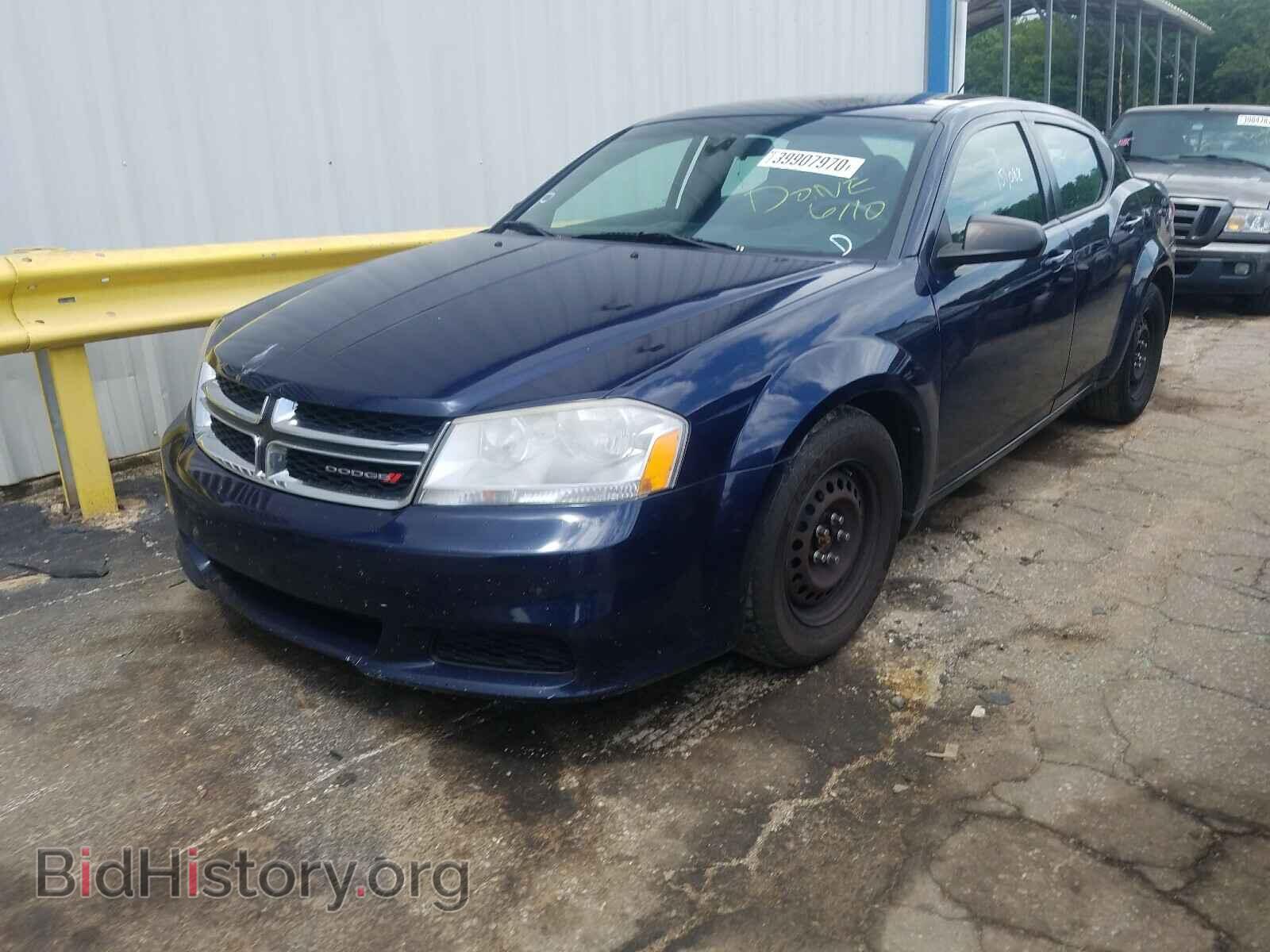 2013 DODGE AVENGER - VIN: 1C3CDZAB1DN627180 - Фото 2