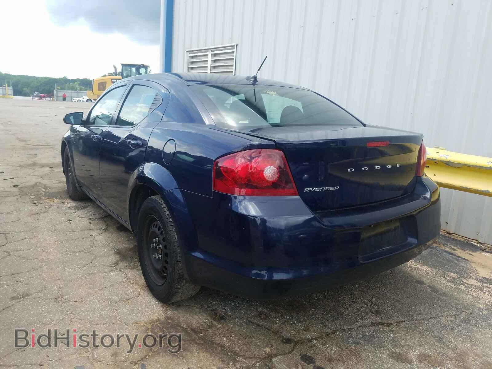 2013 DODGE AVENGER - VIN: 1C3CDZAB1DN627180 - Фото 3