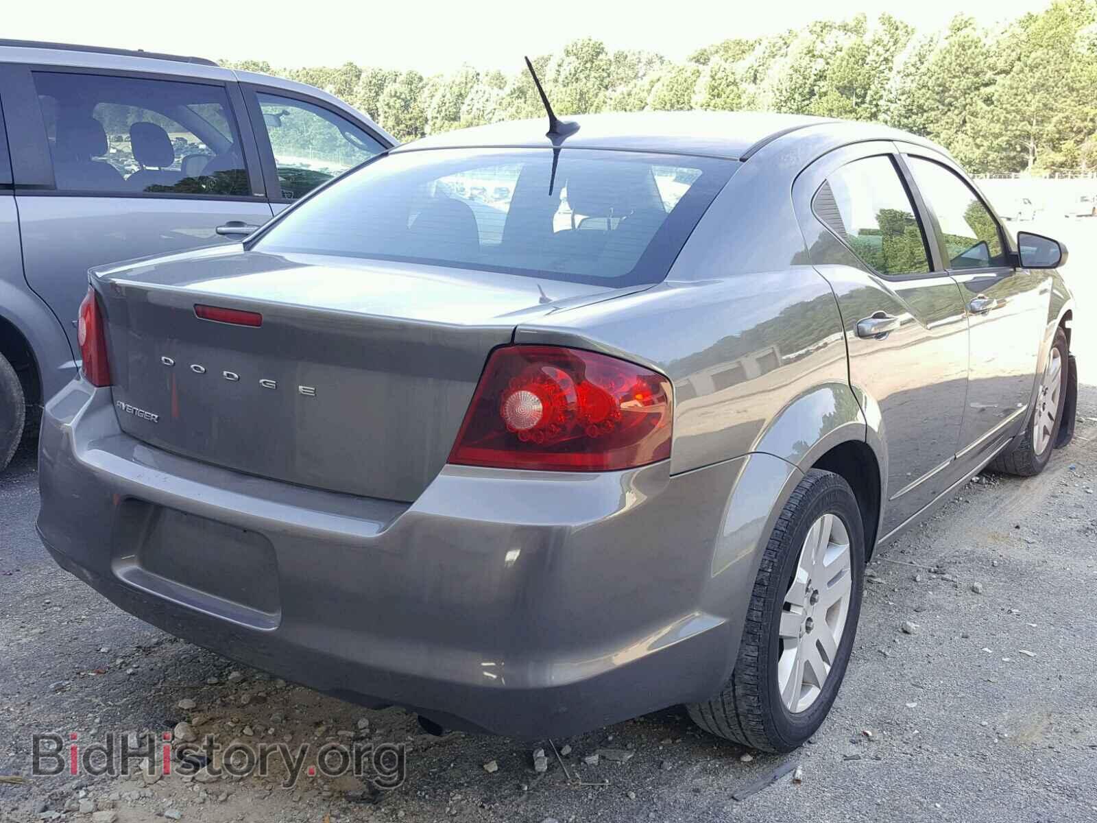 2012 DODGE AVENGER - VIN: 1C3CDZAB0CN206744 - Фото 4