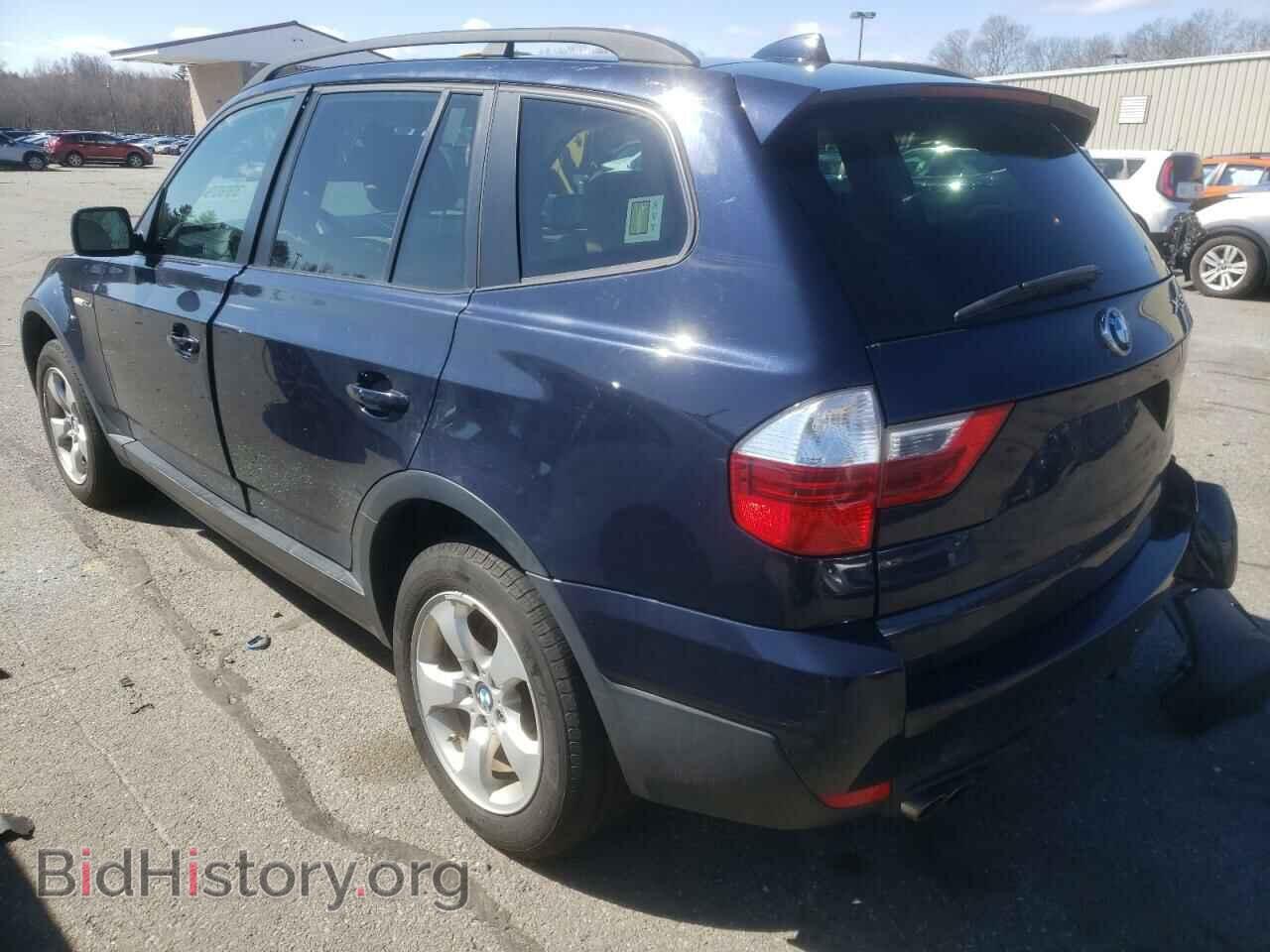 2007 BMW X3 - VIN: WBXPC93467WF22492 - Фото 3