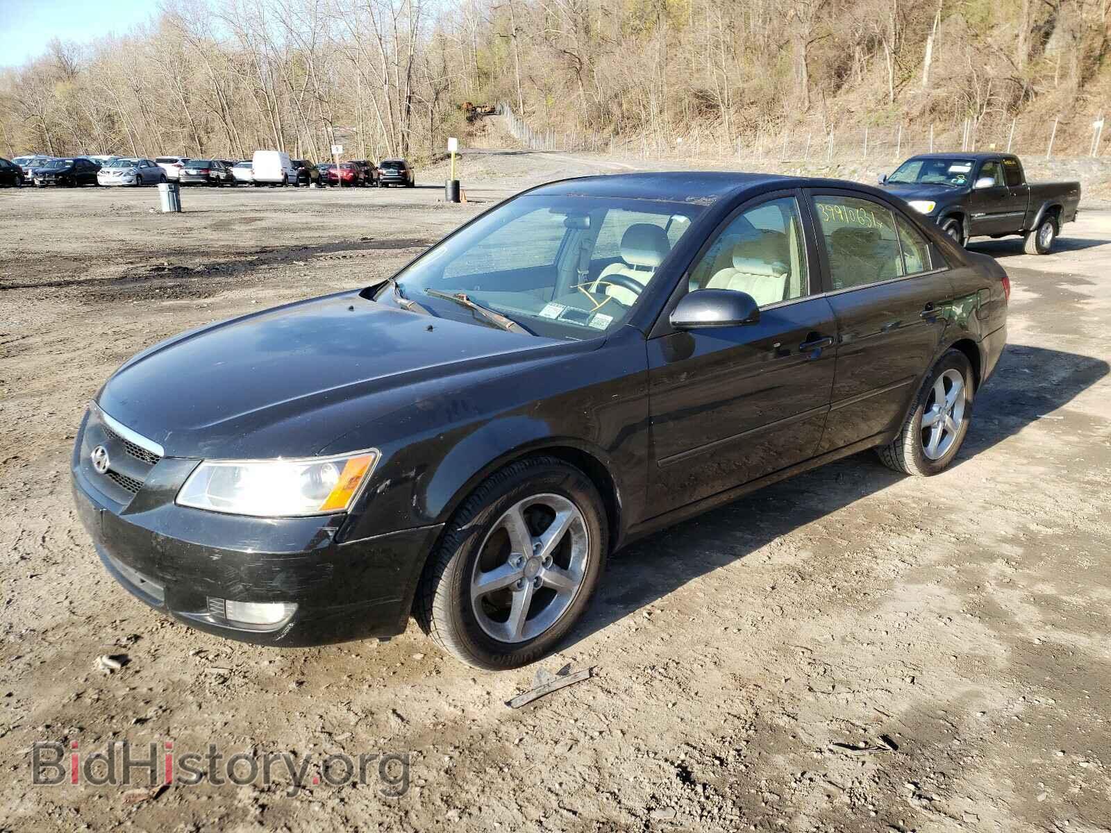2007 HYUNDAI SONATA - VIN: 5NPEU46F67H206675 - Фото 2