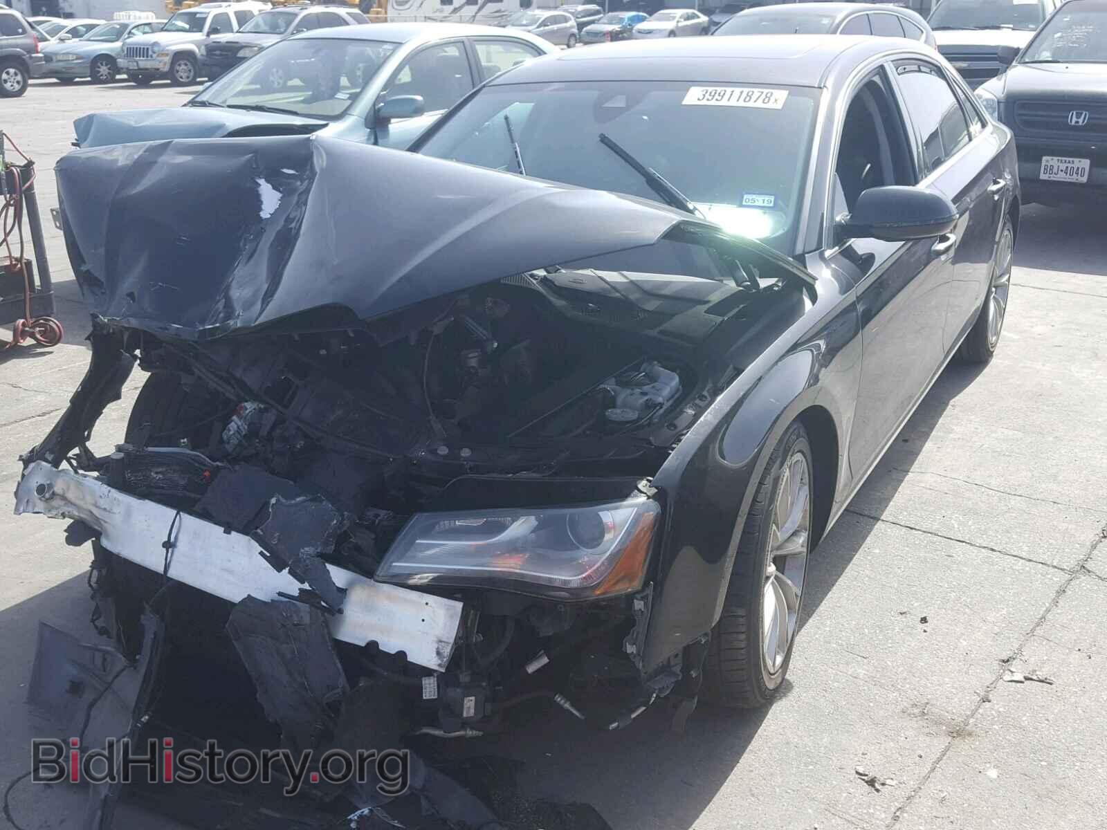 2011 AUDI A8 - VIN: WAURVAFD3BN017287 - Фото 2