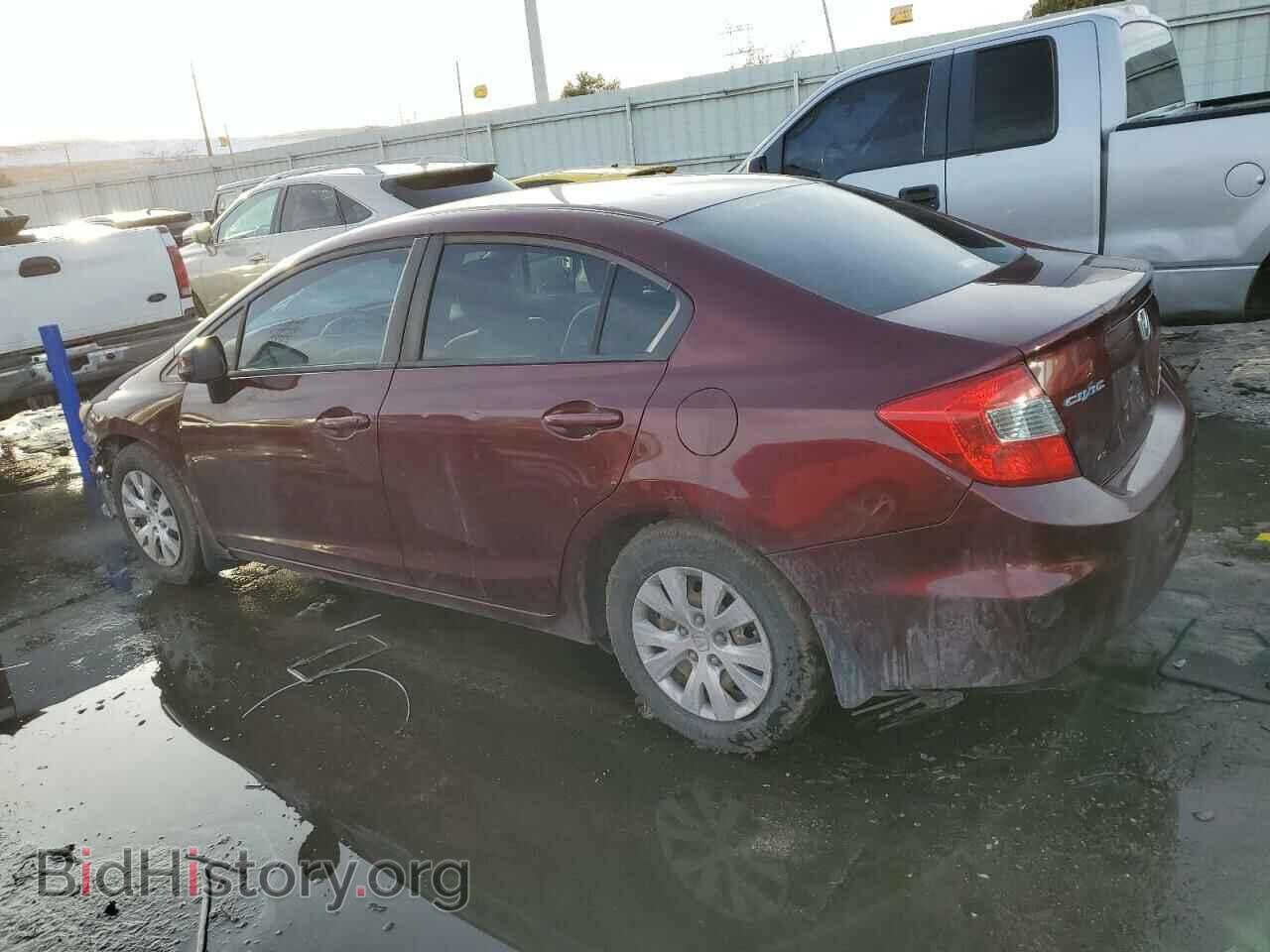 2012 HONDA CIVIC - VIN: 19XFB2F5XCE075741 - Фото 2