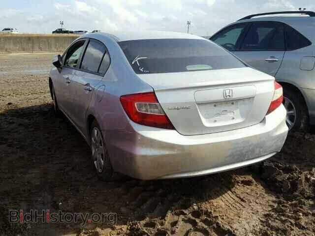 2012 HONDA CIVIC - VIN: 2HGFB2F94CH519950 - Фото 3
