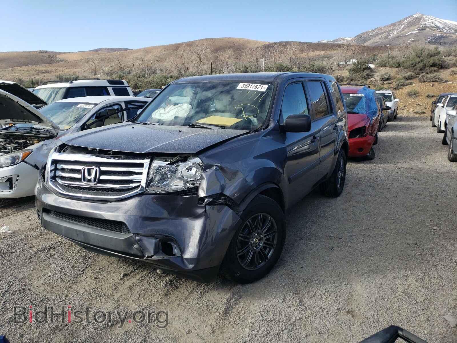 2014 HONDA PILOT - VIN: 5FNYF3H26EB011179 - Фото 2