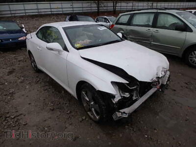 2010 Lexus IS350, white — VIN JTHFE2C27A2502061, Copart