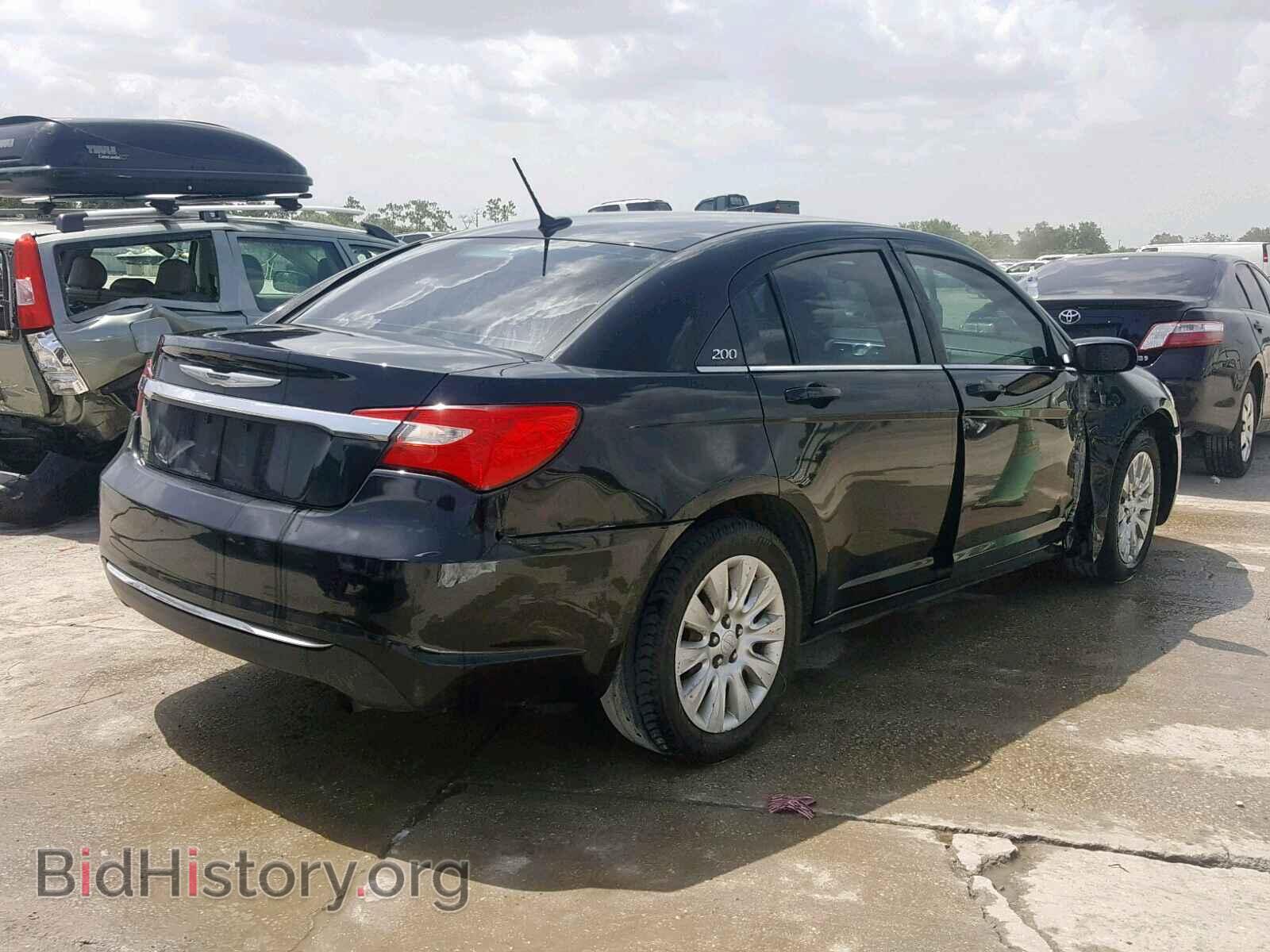 2012 CHRYSLER 200 - VIN: 1C3CCBAB3CN291749 - Фото 4