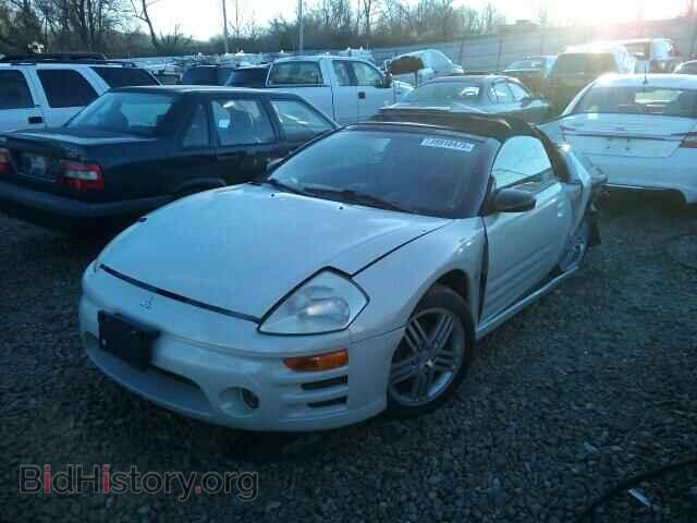 2003 MITSUBISHI ECLIPSE - VIN: 4A3AE55H43E095376 - Фото 2