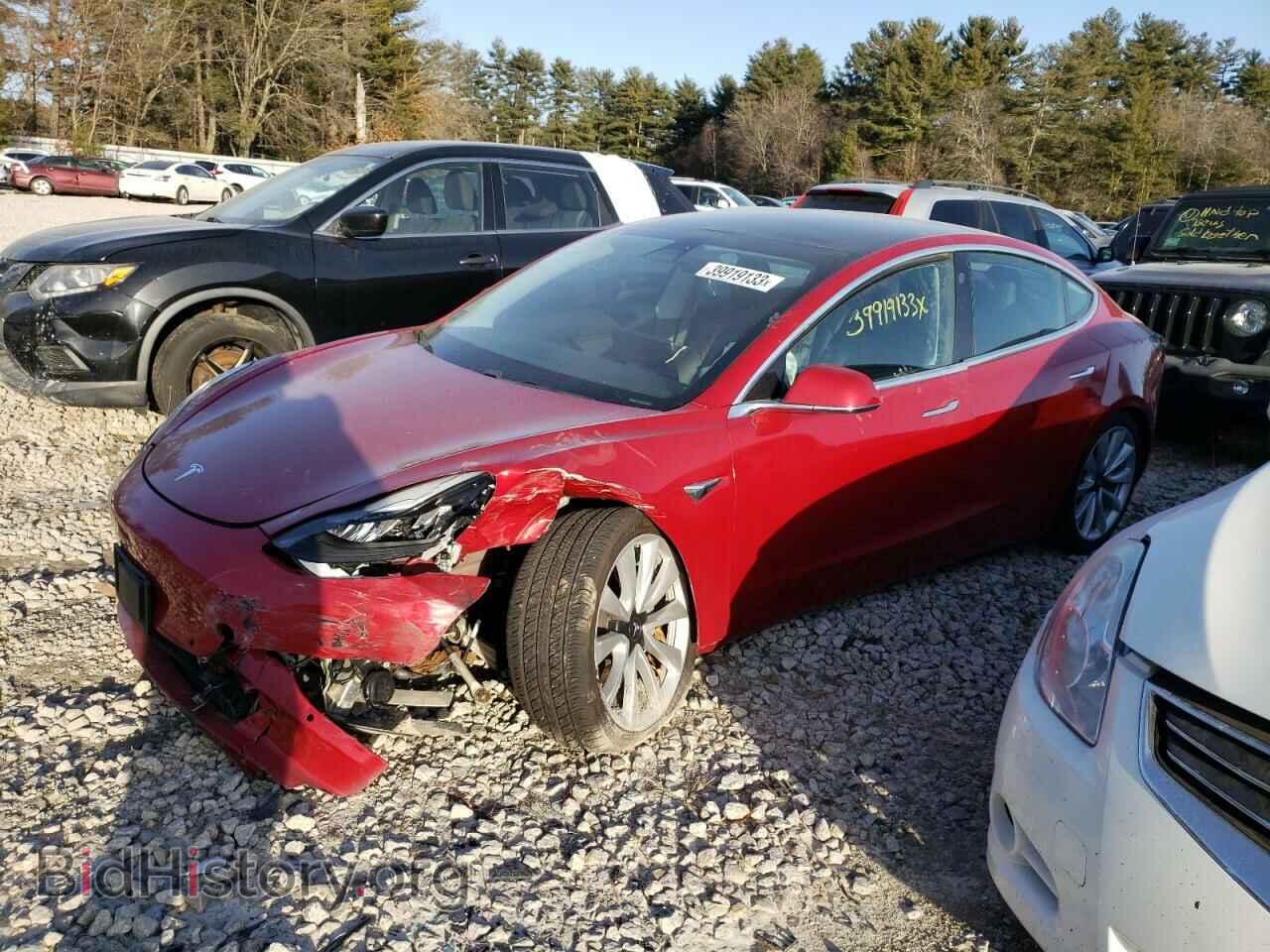 Фотография 5YJ3E1EB4KF418595 - TESLA MODEL 3 2019