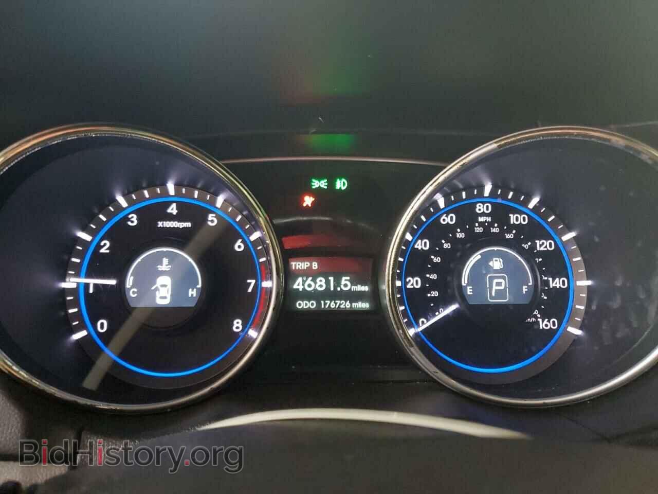 2012 HYUNDAI SONATA - VIN: 5NPEC4AC8CH411716 - Фото 9