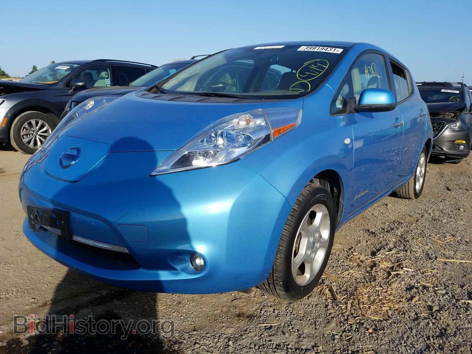 2012 NISSAN LEAF - VIN: JN1AZ0CP2CT021358 - Фото 2