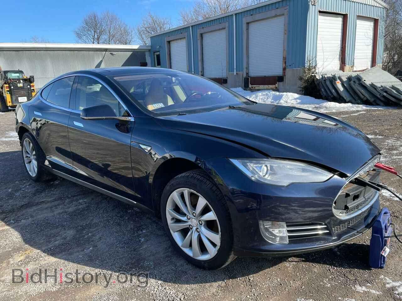 Фотография 5YJSA1H13EFP30583 - TESLA MODEL S 2014