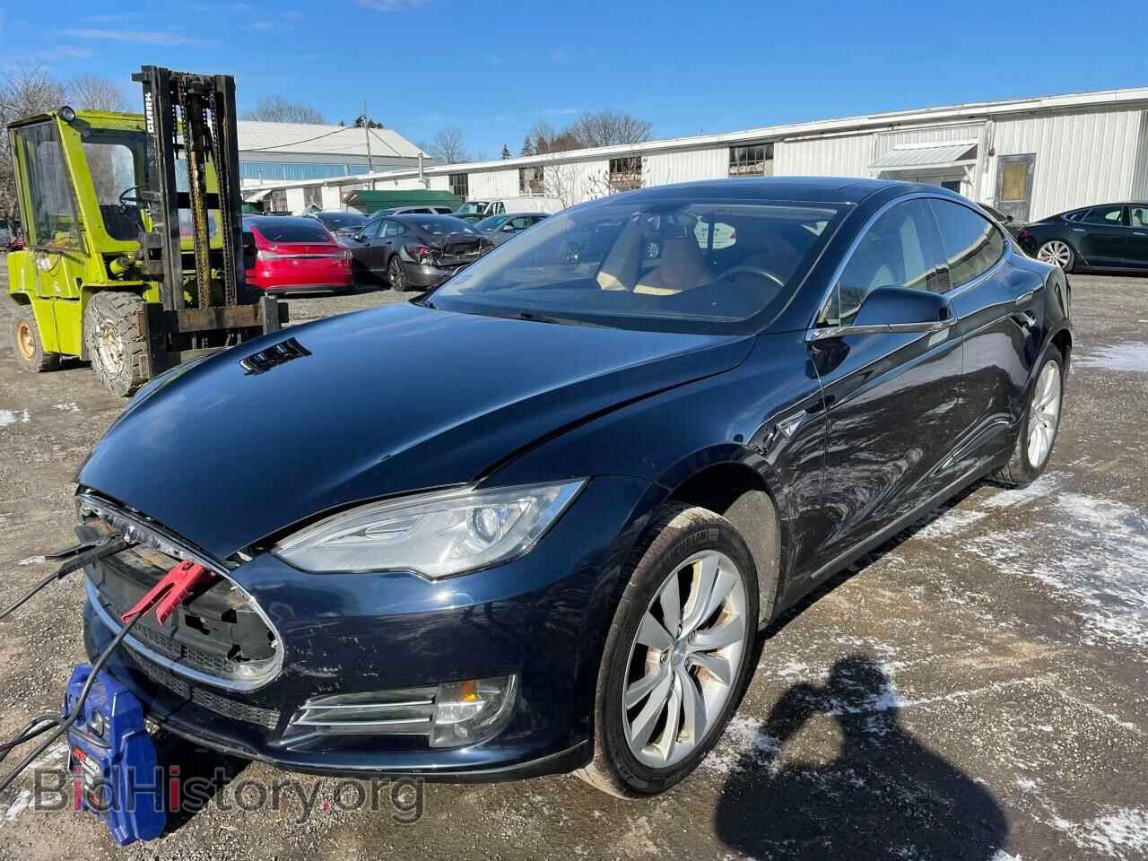 2014 TESLA MODEL S - VIN: 5YJSA1H13EFP30583 - Фото 2