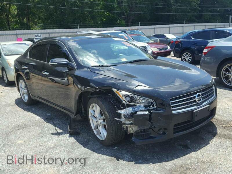 2011 Nissan MAXIMA S (VIN 1N4AA5AP5BC857626) — photo 1 of 10, Copart, damage: front end