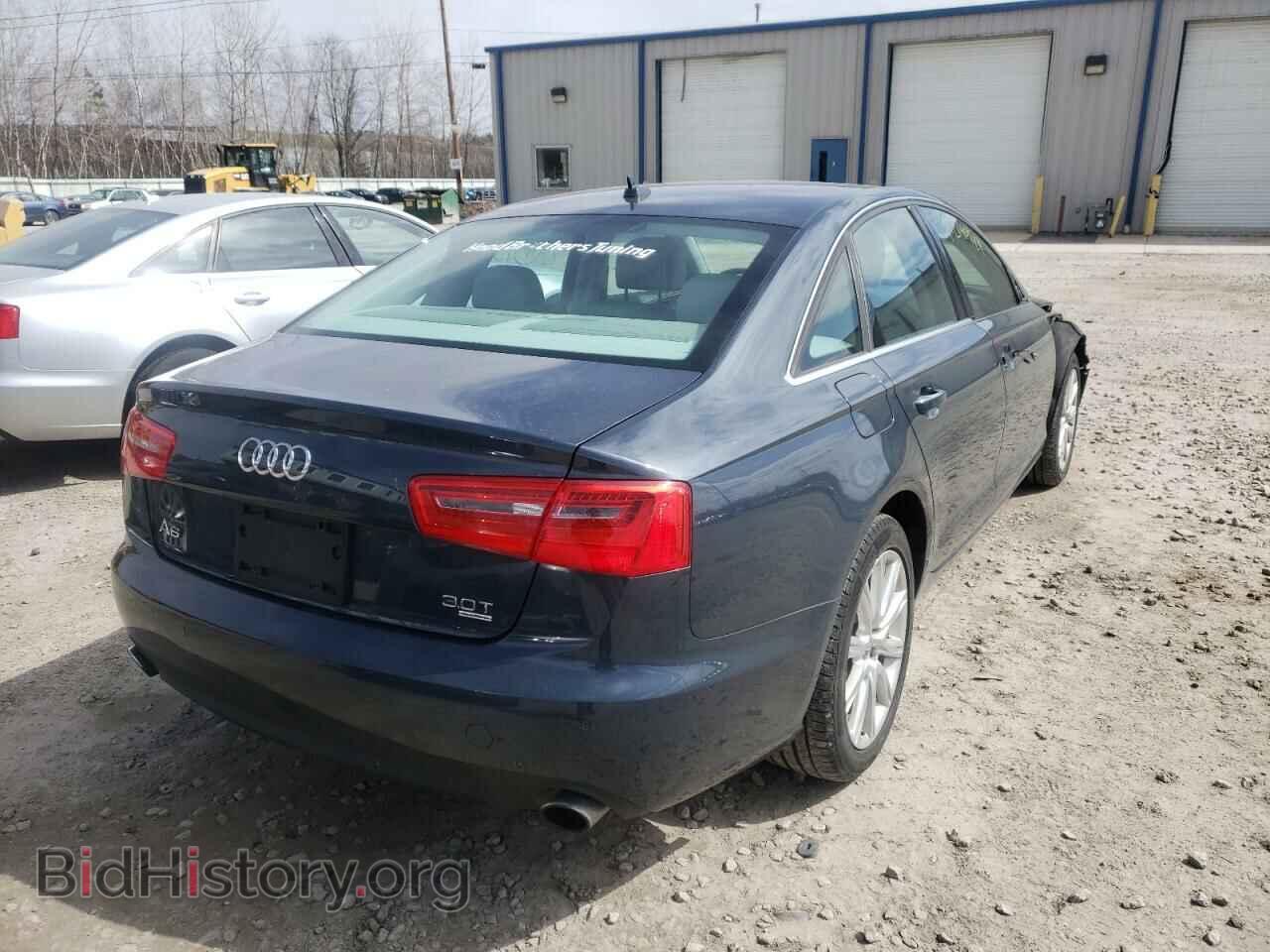 2013 AUDI A6 - VIN: WAUGGAFC5DN123722 - Photo 4