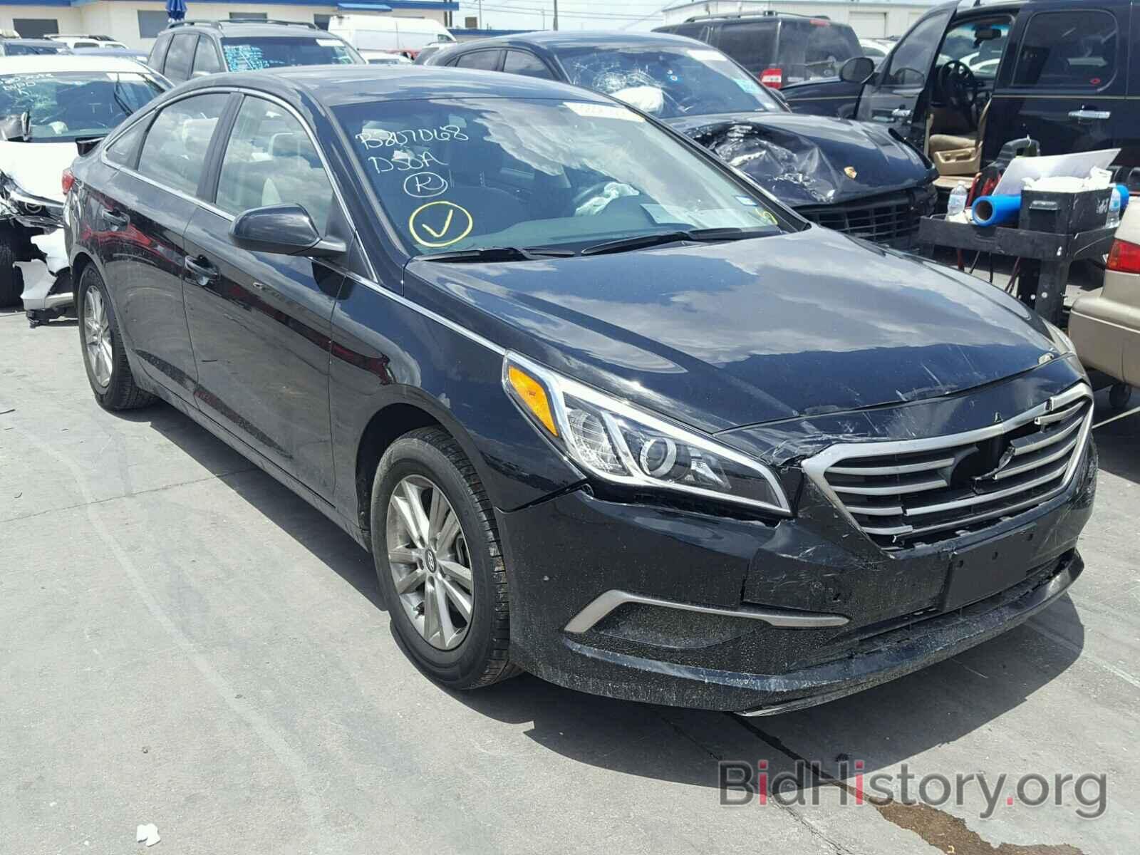 Фотография 5NPE24AF5HH449585 - HYUNDAI SONATA 2017