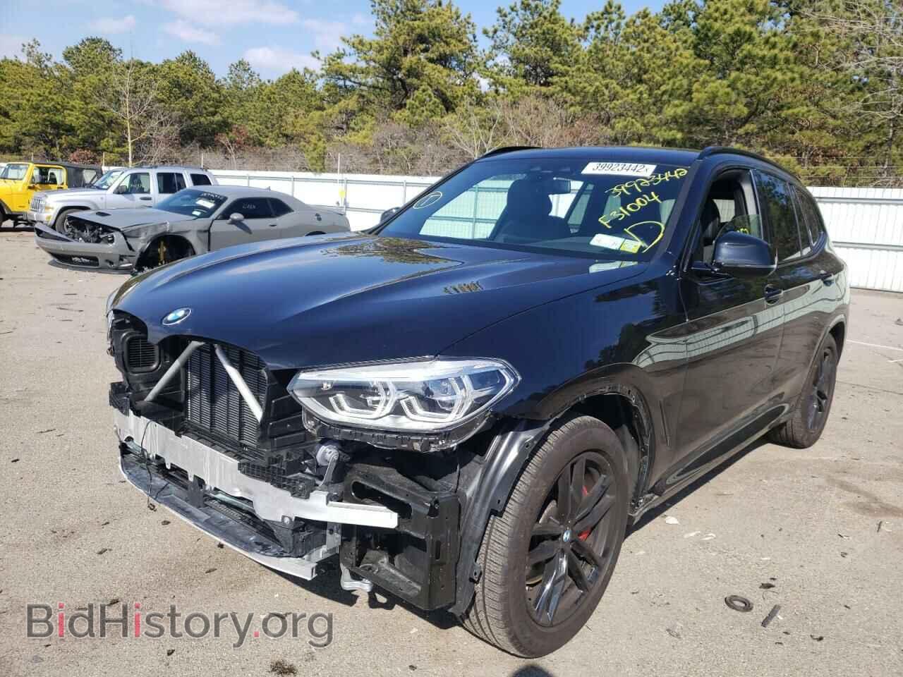 2021 BMW X3 - VIN: 5UXTY5C07M9F31004 - Фото 2