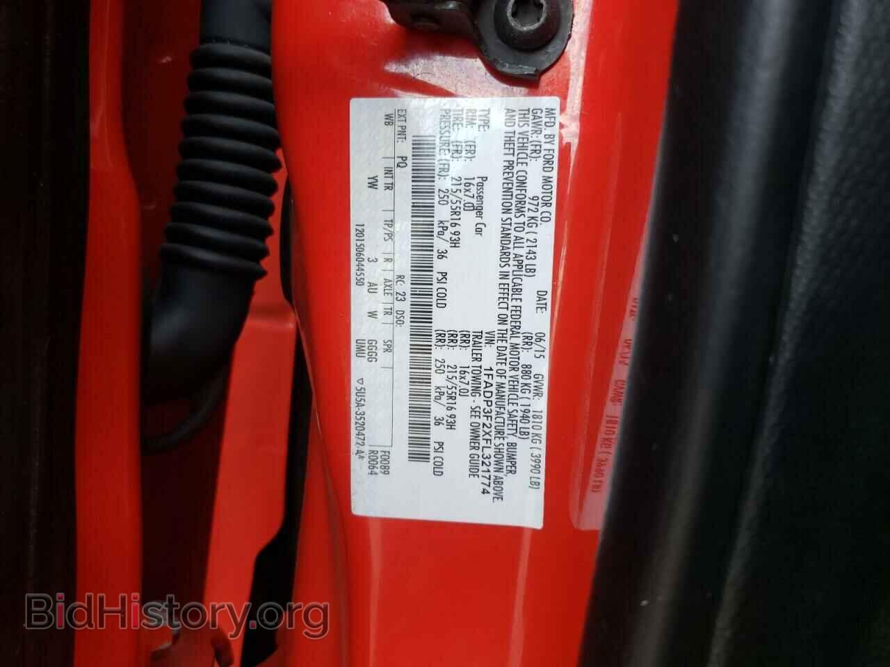 2015 FORD FOCUS - VIN: 1FADP3F2XFL321774 - Фото 10