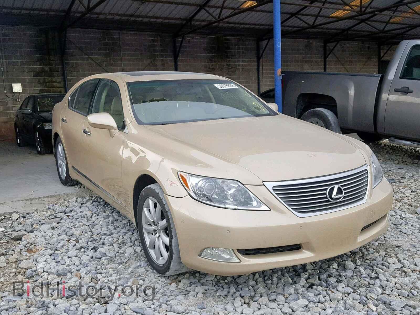 Photo JTHBL46F375005546 - LEXUS LS460 2007