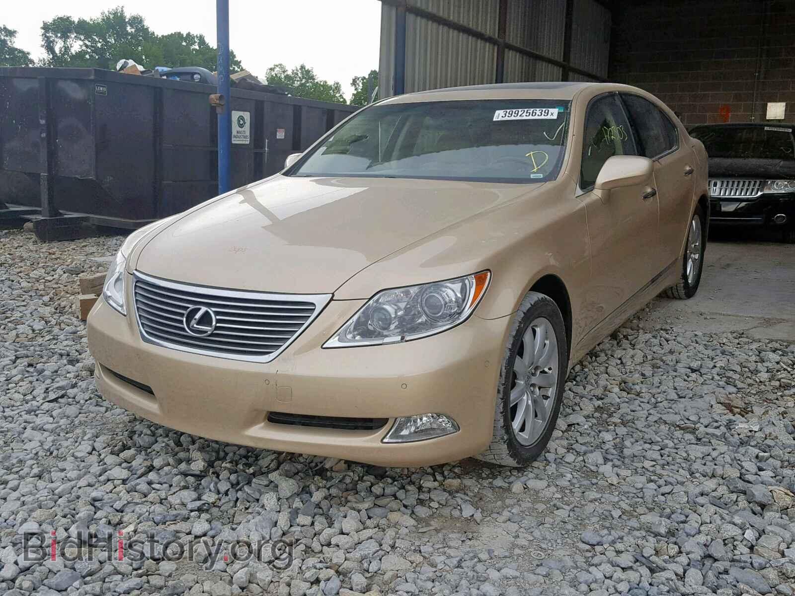 2007 LEXUS LS460 - VIN: JTHBL46F375005546 - Фото 2