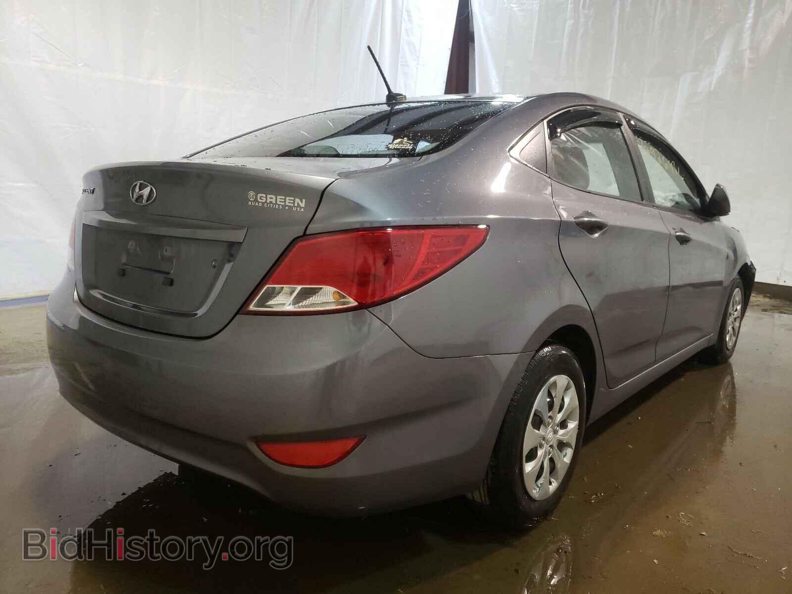 2015 HYUNDAI ACCENT - VIN: KMHCT4AE5FU826734 - Фото 4
