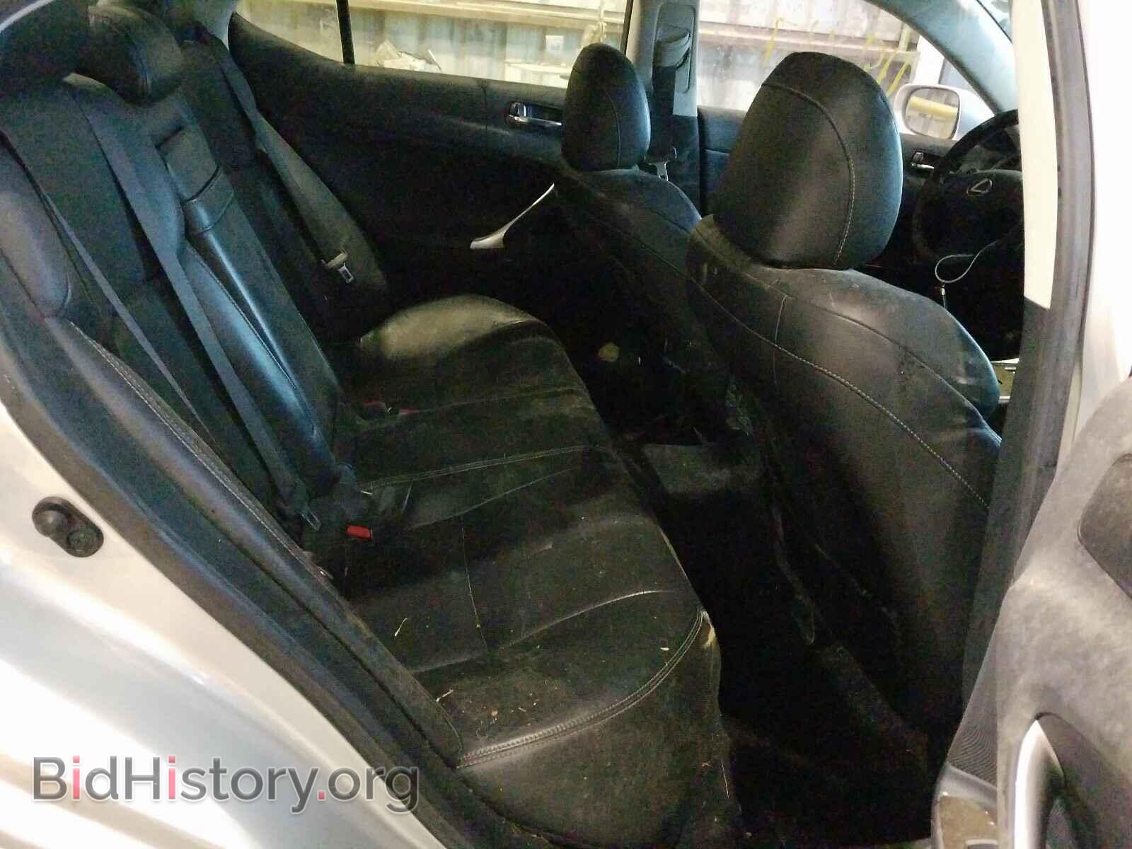 2009 LEXUS IS - VIN: JTHBE262192016982 - Фото 6