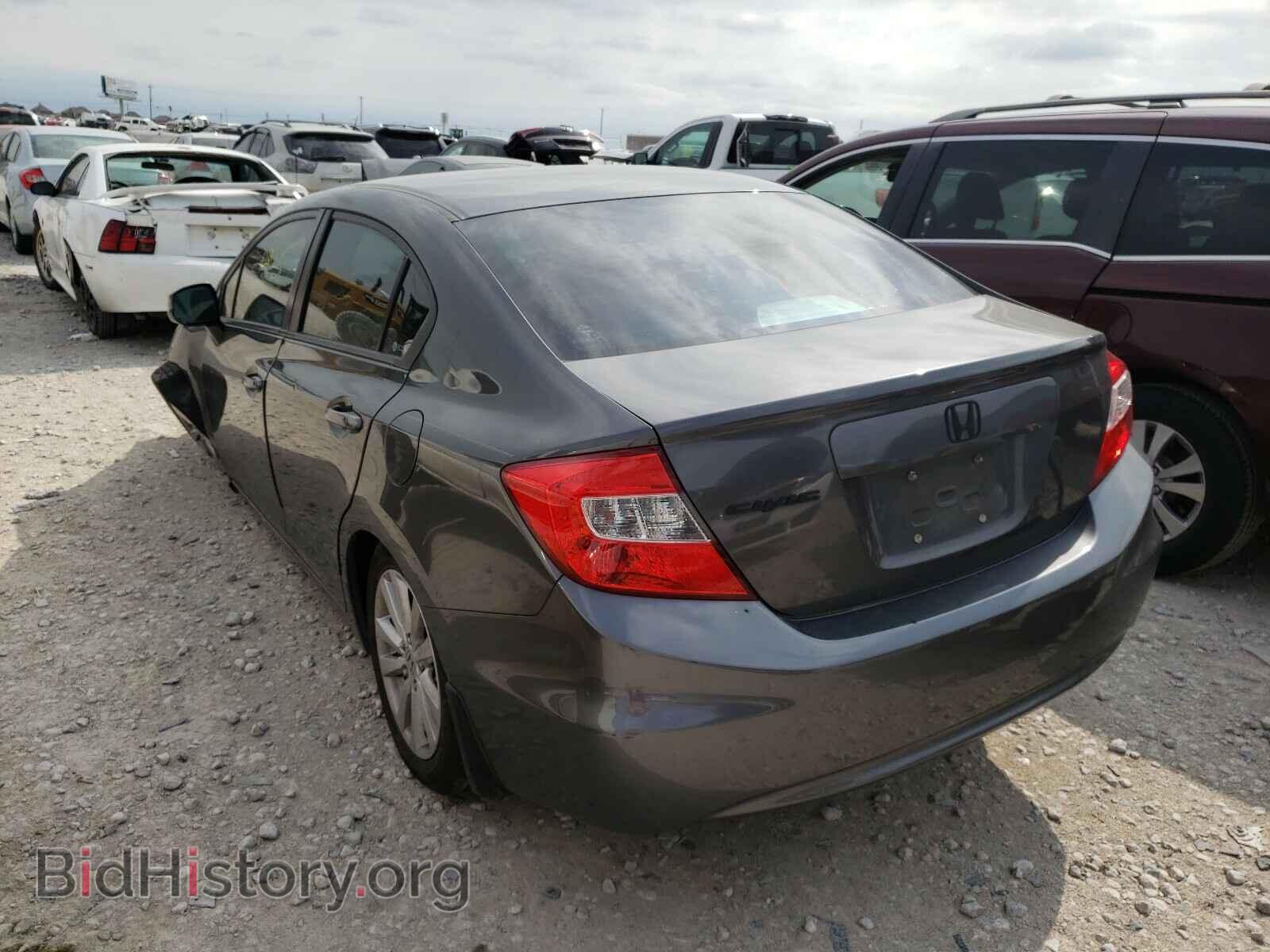 2012 HONDA CIVIC - VIN: 2HGFB2F87CH587893 - Фото 3