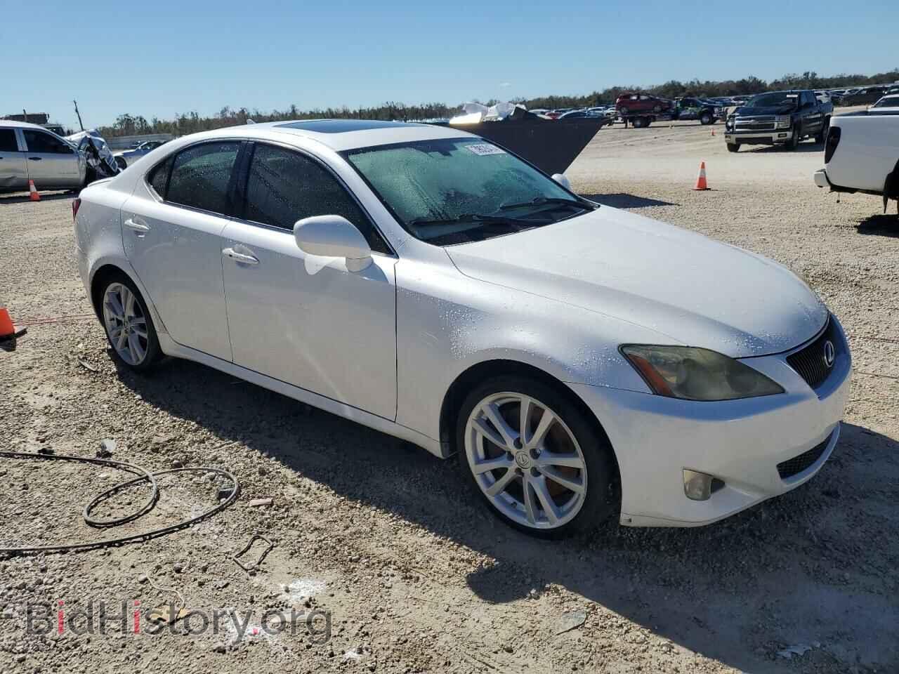 2007 LEXUS IS - VIN: JTHBE262572009076 - Photo 4