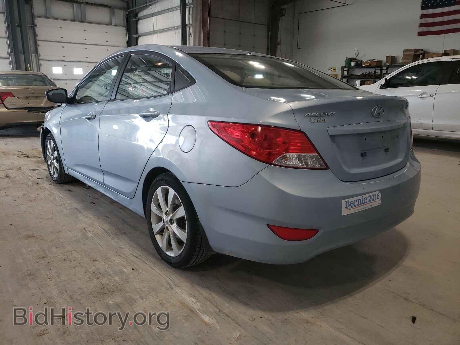 2013 HYUNDAI ACCENT - VIN: KMHCU4AE4DU310682 - Фото 3
