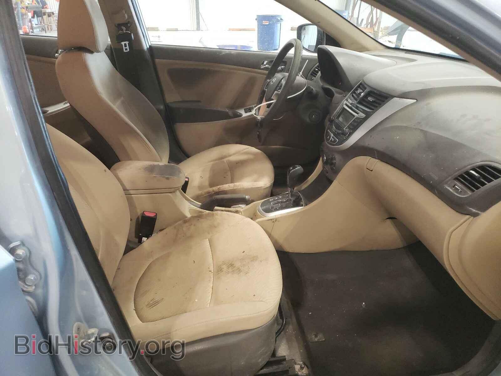 2013 HYUNDAI ACCENT - VIN: KMHCU4AE4DU310682 - Фото 5