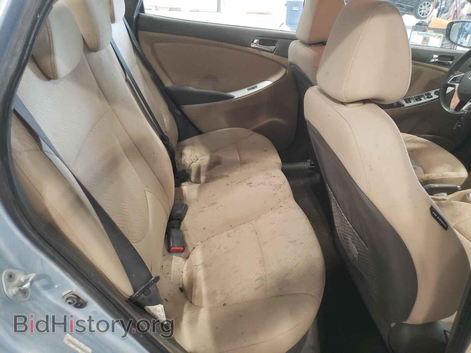 2013 HYUNDAI ACCENT - VIN: KMHCU4AE4DU310682 - Фото 6