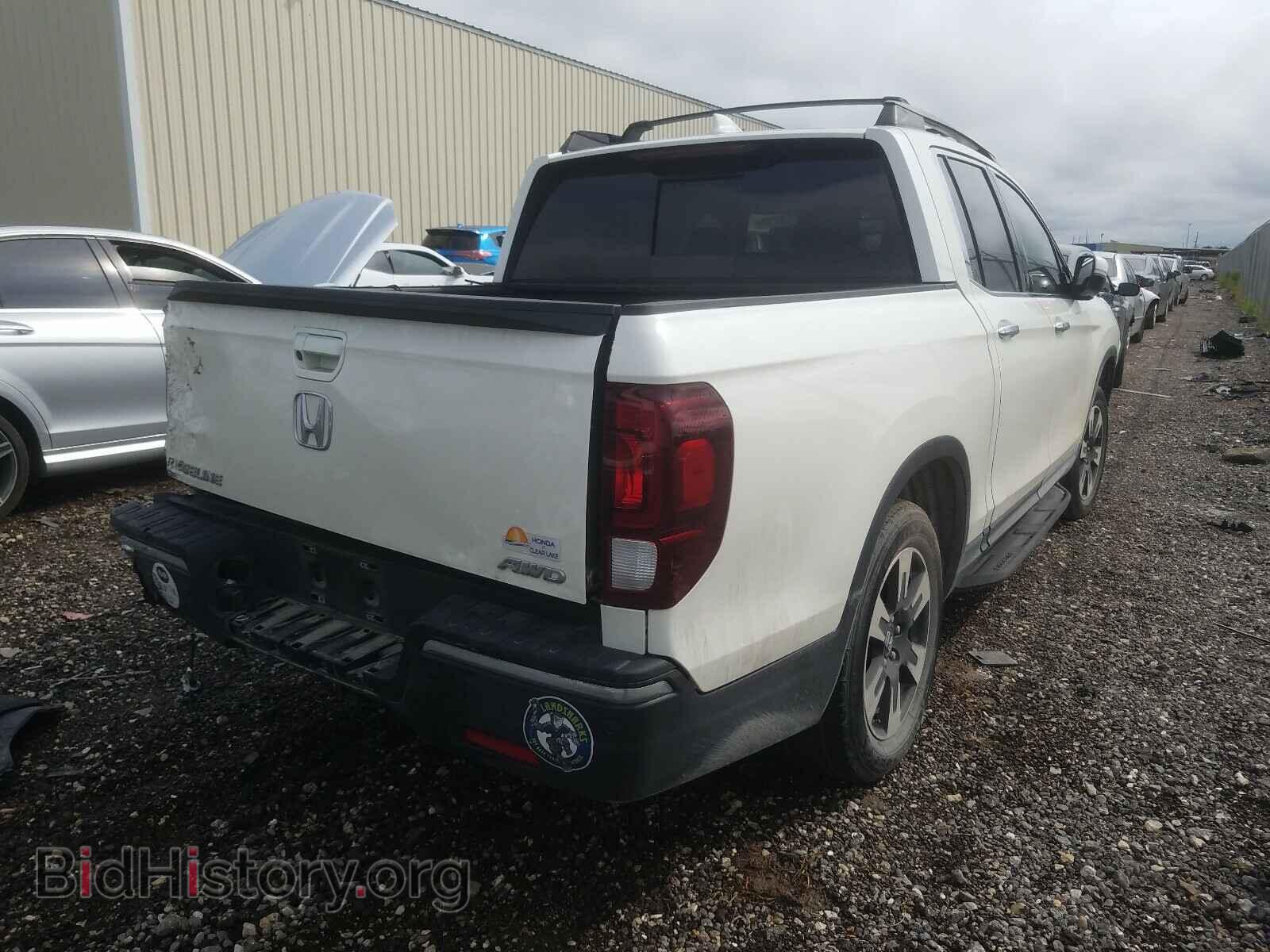 2019 HONDA RIDGELINE - VIN: 5FPYK3F70KB020053 - Фото 4