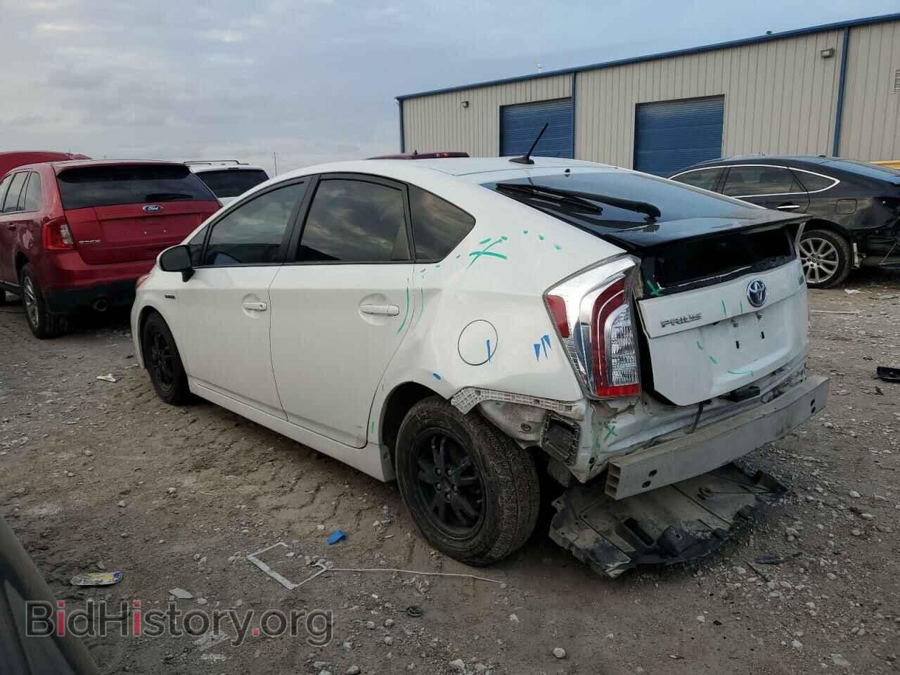 2014 TOYOTA PRIUS - VIN: JTDKN3DU1E0379977 - Фото 2