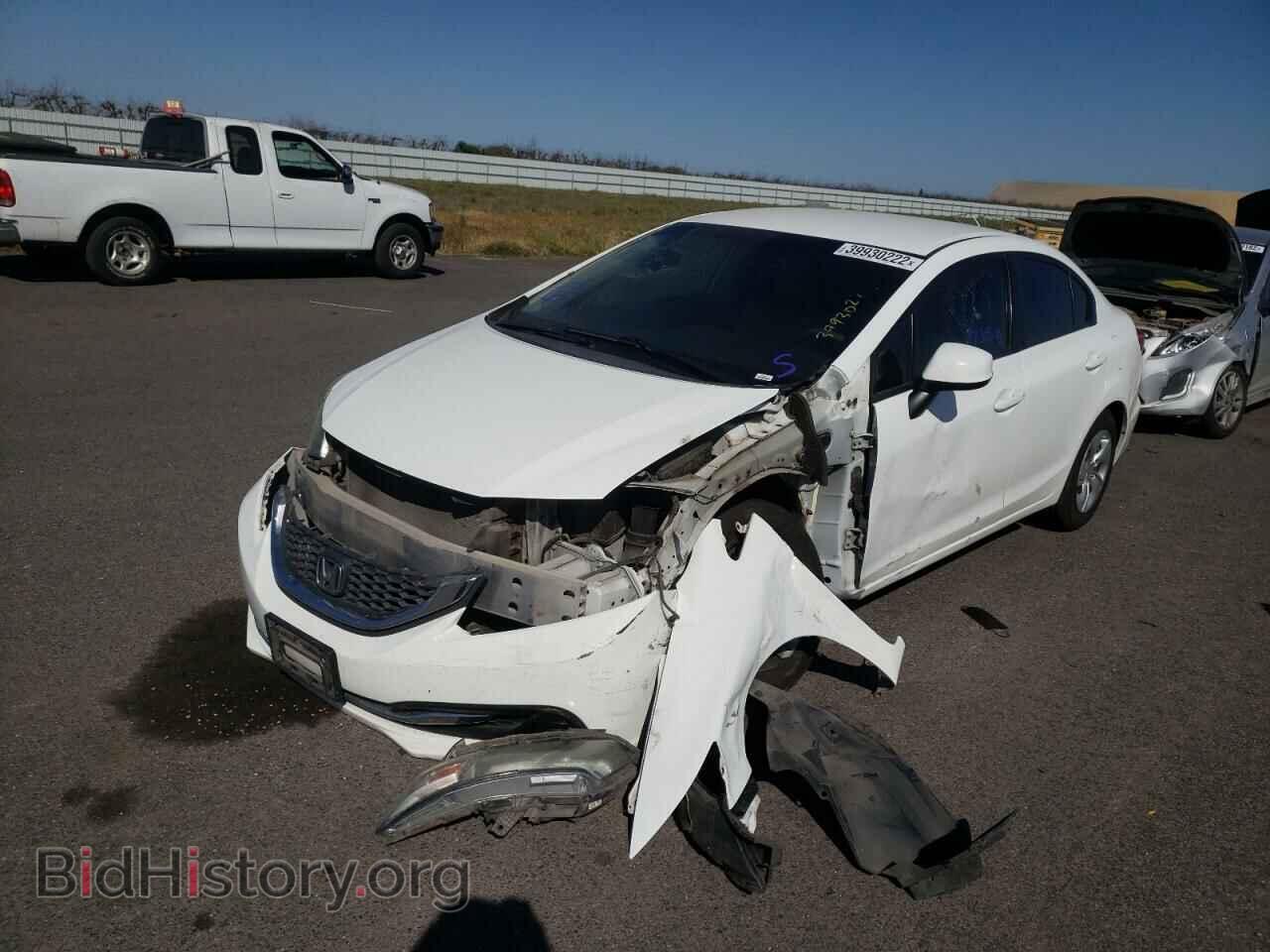 2013 HONDA CIVIC - VIN: 19XFB2F50DE022287 - Фото 2