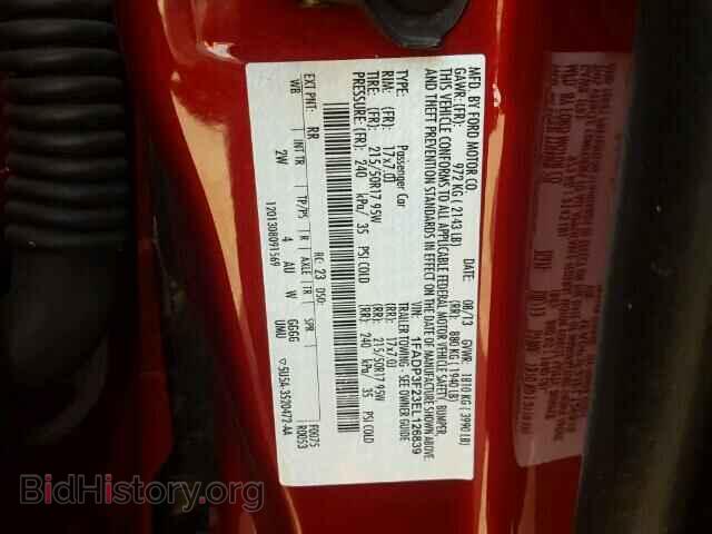 2014 FORD FOCUS - VIN: 1FADP3F23EL126839 - Фото 10
